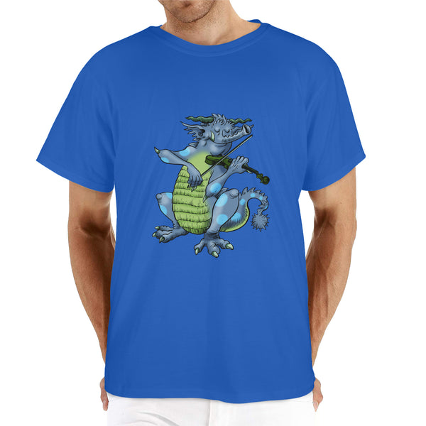 Monster Violinist Unisex 100% Heavy Cotton T-Shirt