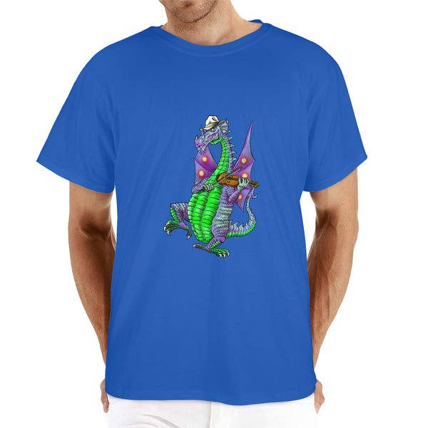 Fiddlin' Dragon Unisex 100% Heavy Cotton T-Shirt
