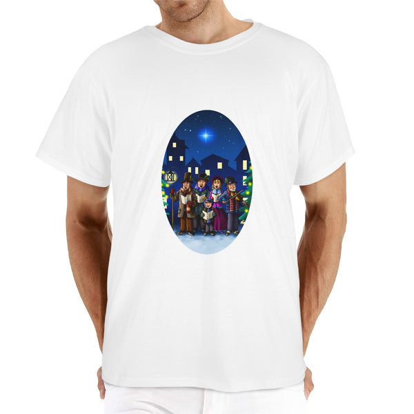 Carol Singers Unisex 100% Heavy Cotton T-Shirt