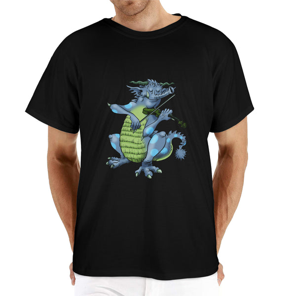 Monster Violinist Unisex 100% Heavy Cotton T-Shirt